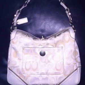 Authentic Coach-Chelsea Optic White Signature